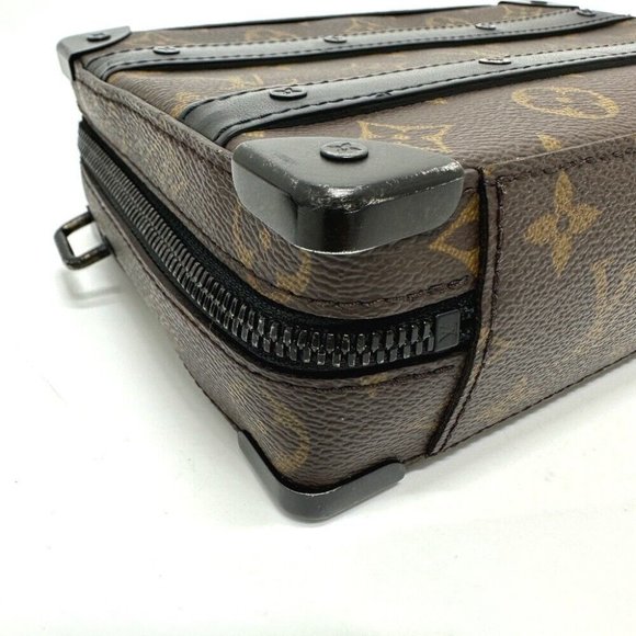 Authentic LOUIS VUITTON M45935 MonogramMacassar Handle soft Trunk Bag Shoulder B - Picture 2 of 12